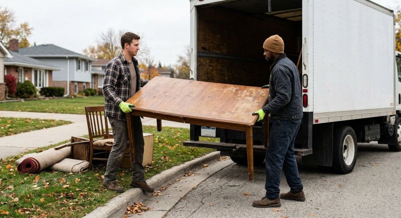 Old Furniture Disposal in Roseville, CA